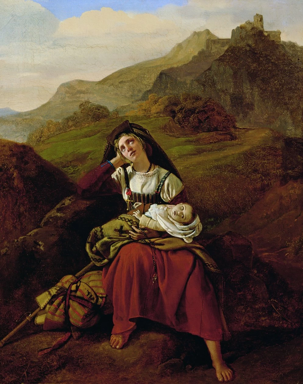 La madre infelice, 1834 - Museo Rolin, Autun